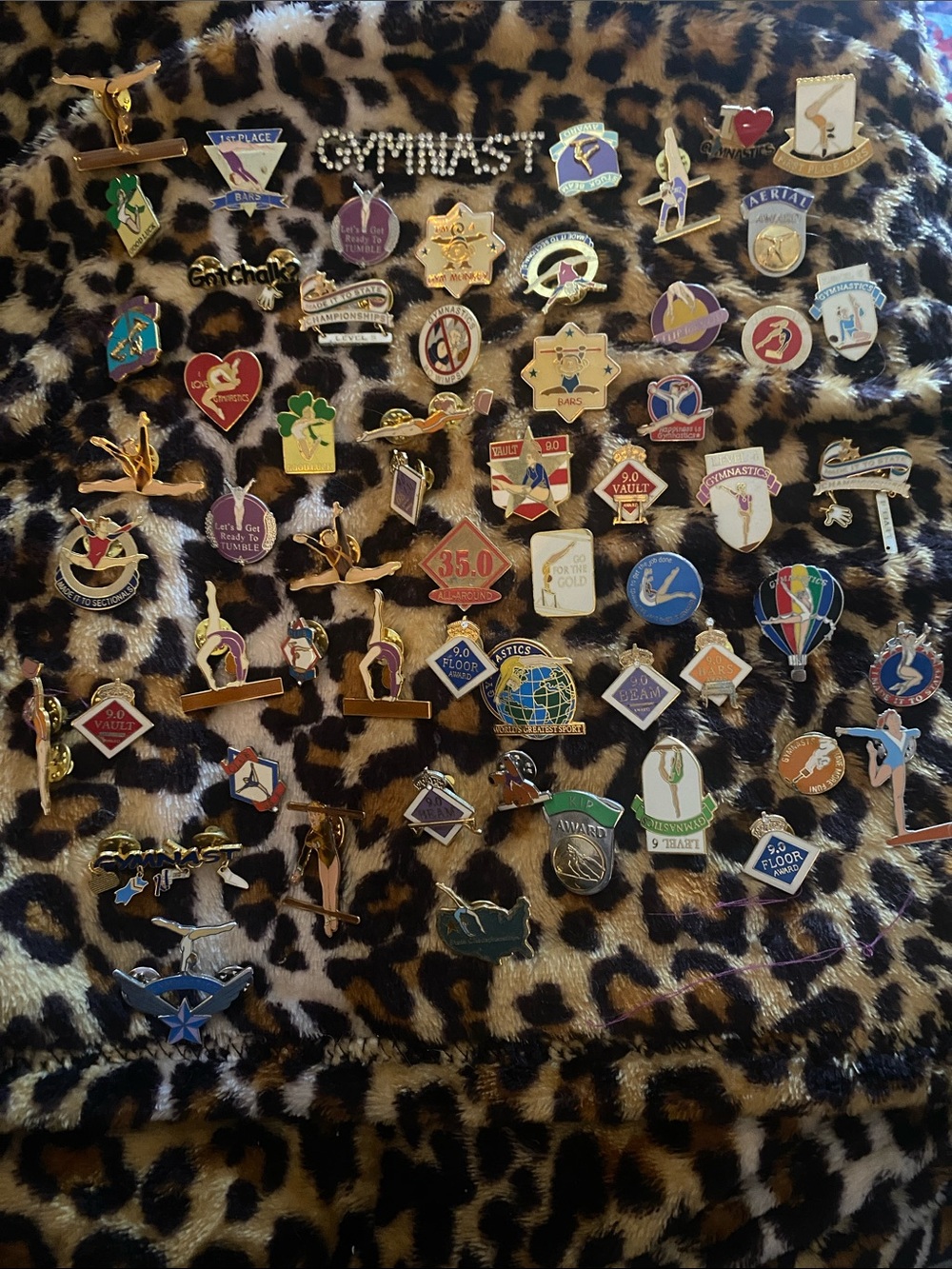 Gymnastics Enamel Pin Collection - Multi Color